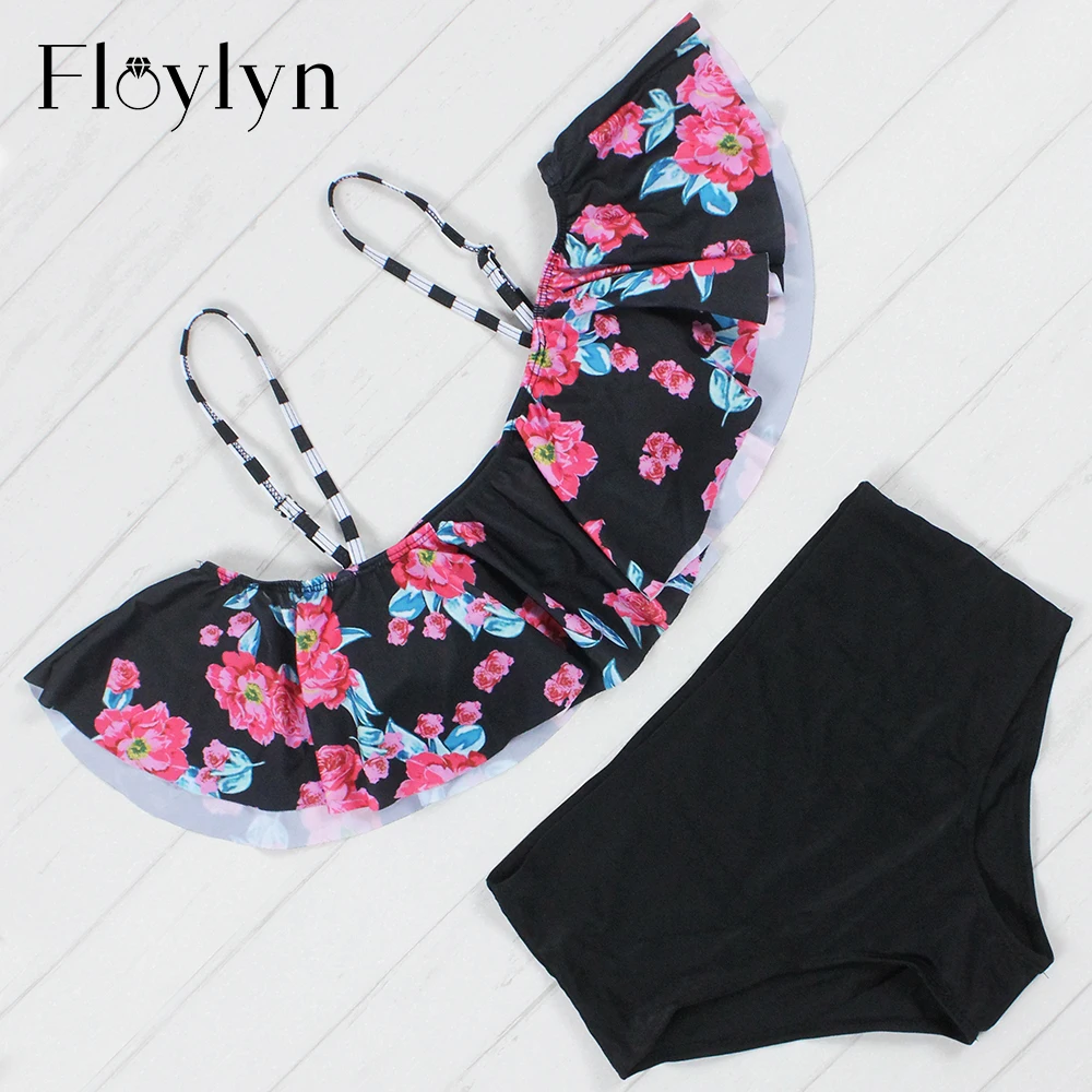 Женский купальник Floylyn бикини с пуш апом и принтом|wear|wear womenswomen wearing bikini |