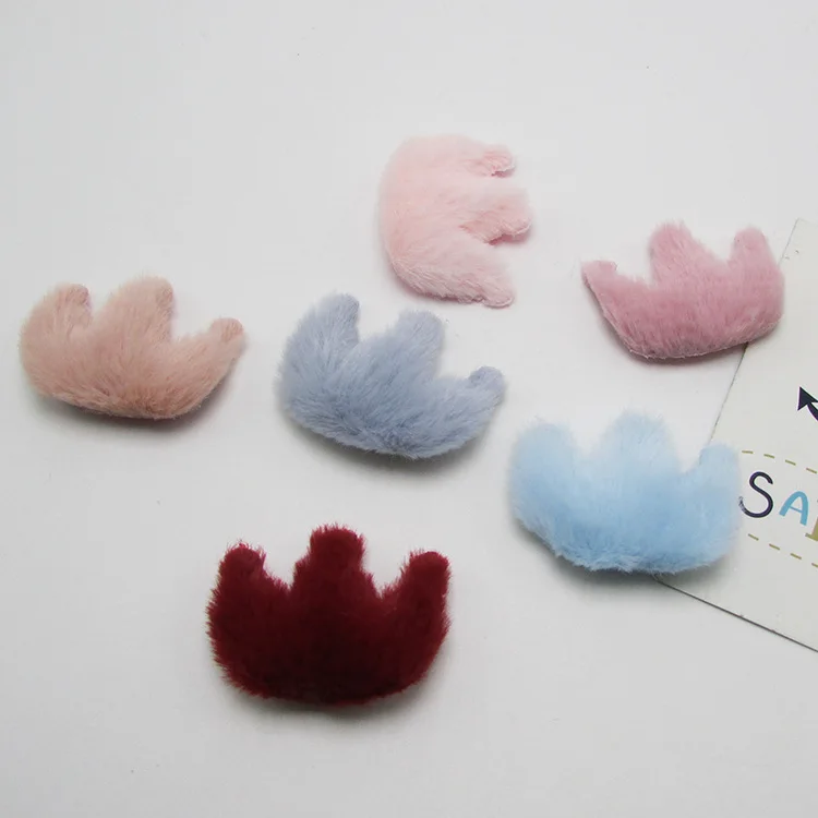 Маленькие размеры 40 шт./лот разноцветные пушистые войлочные мягкие