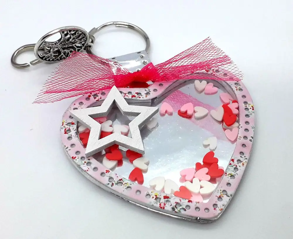 Высечки металла резки сердце брелок alinaccraft DIY Скрапбукинг альбом бумажное ремесло ручной работы карты трафарет искусство резак штампы