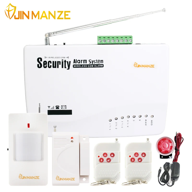 Система охранной сигнализации GSM01 беспроводная/Проводная поддержка SIM-карт GSM