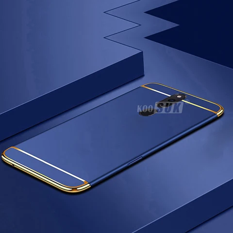 Blue 3-в-1 чехол для телефона для Xiao mi Red mi K20 Pro mi 9 T PC жесткий матовый чехол-накладка для спортивной камеры Xiao mi Red mi K20 mi 9 t Pro защитные чехлы Coque - Цвет: Blue