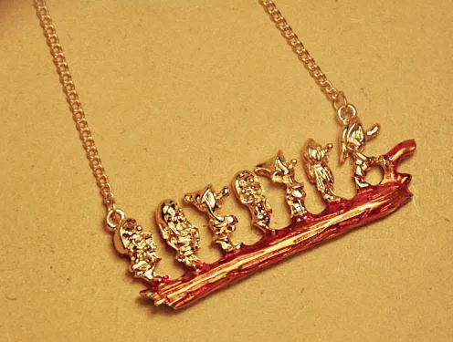 Free shipping Snow White and the Seven Dwarfs pendant once upon a time sweather necklace | Украшения и аксессуары