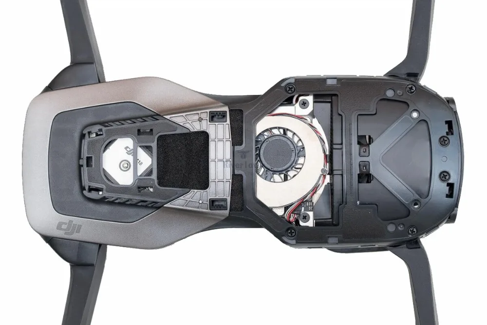 DJI Mavic Air Body Верхняя Нижняя оболочка Верхняя Крышка корпуса с декоративной крышкой Имитация металлические отличительные знаки чехол