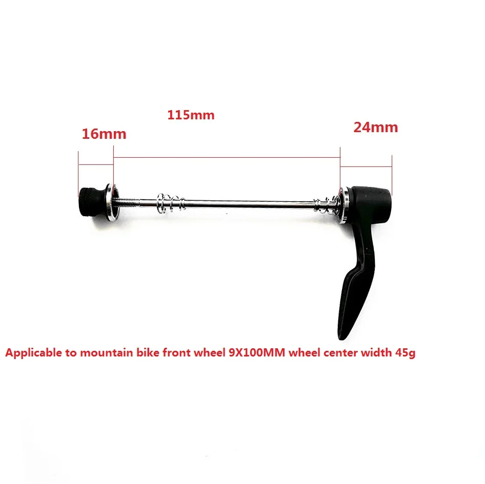 1 пара MTB quick release QR пластина для дорога/горный велосипед колеса Swiss RWS 109/112/115/143/148/151 мм Титан стержень