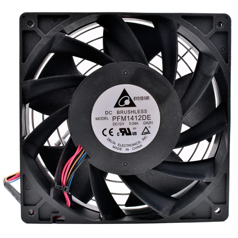 Новый оригинальный серверный кулер PFM1412DE 14 см 14038 дюйма 140x140x38 мм 12 В постоянного