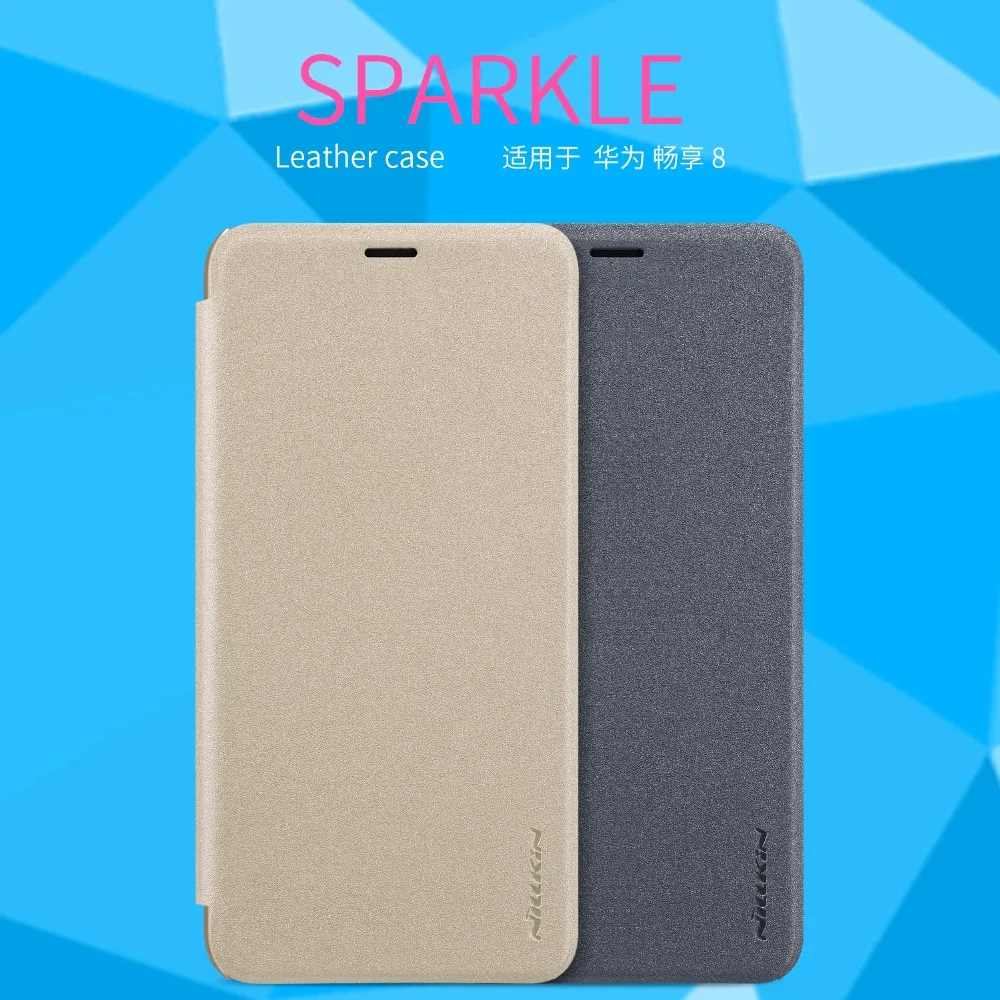 Чехол для Huawei Y7 prime 2018 чехол телефона NILLKIN PU + PC переноски Жесткий жесткий
