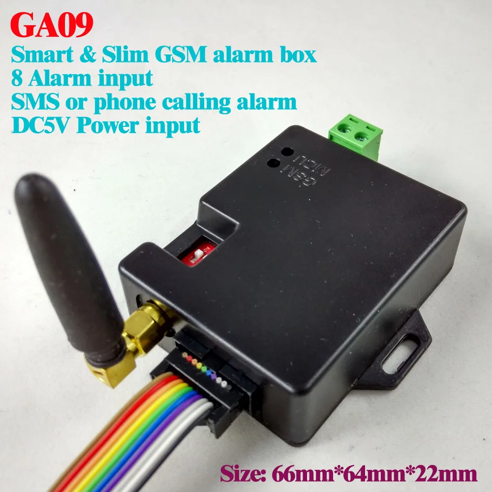 Умный дизайн домашней безопасности GSM сигнализация SMS& Вызов беспроводной сигнализации