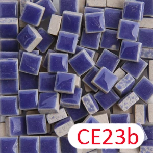 200 г/205 шт 10X10 мм квадратные керамические небесно-голубые мозаики 1X1 см мозаичная