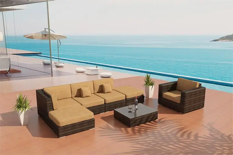 Прямая продажа с завода прошедший испытание SGS Глубокое Сиденье pe ротанговый