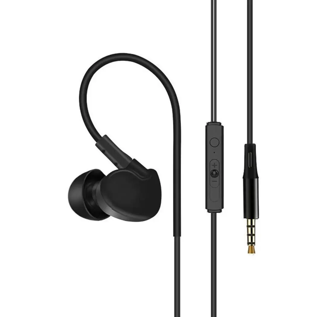 3 5 мм проводные наушники с микрофоном в ухо без поддержки Jack вкладыши 92dB 16