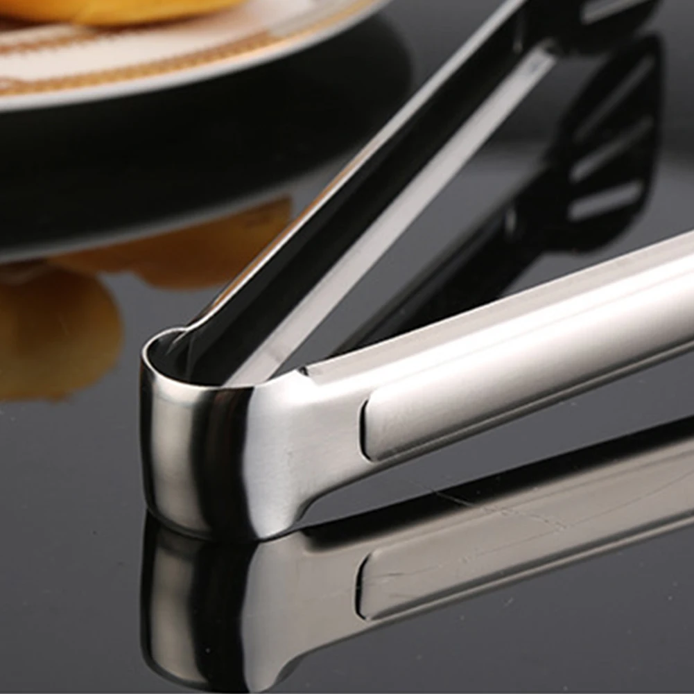 Нержавеющая сталь зажимы для хлеба торт принадлежности шашлыков выдолбленные