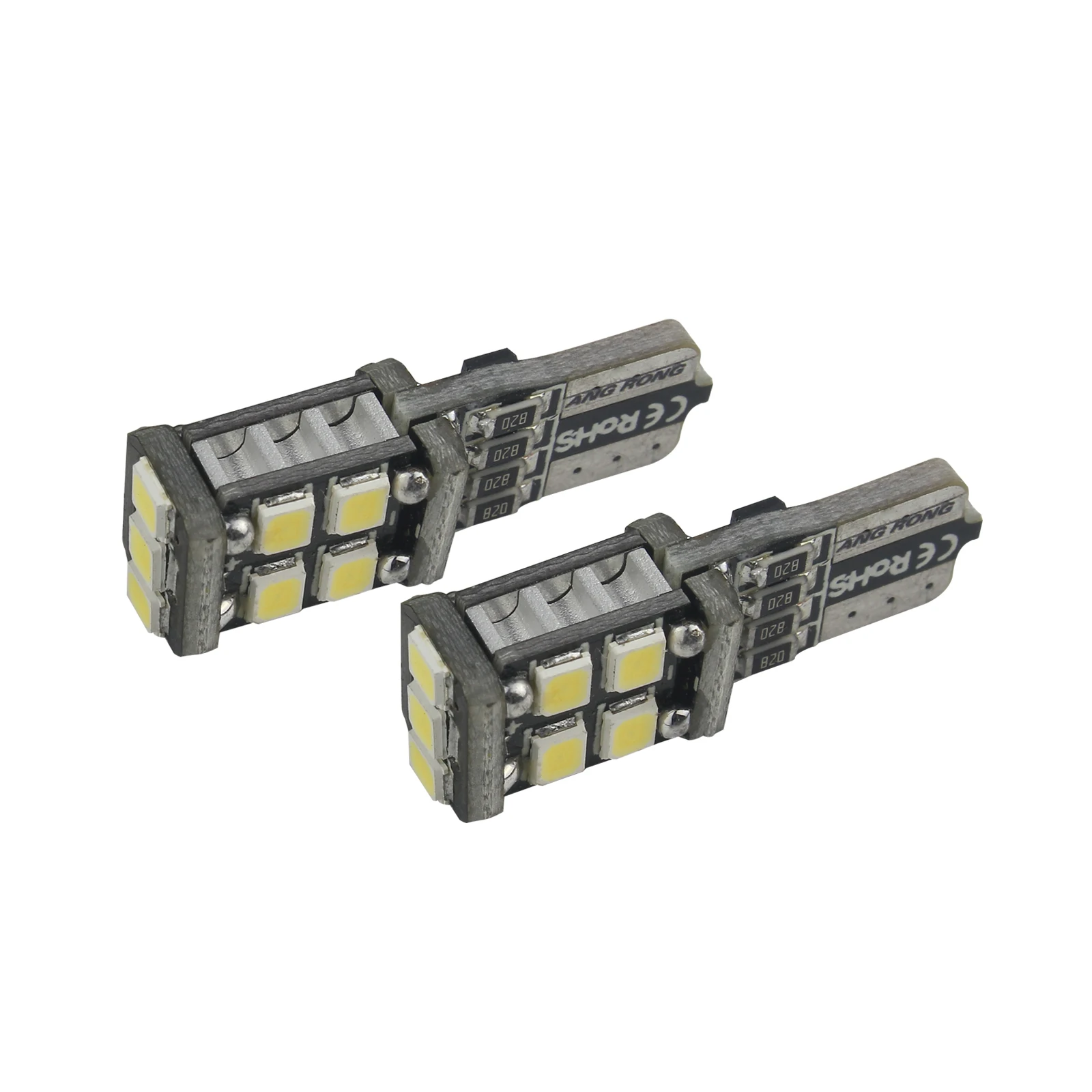 ANGRONG 2 X безотказные Canbus T10 W5W светодиодсветильник лампы с боковым освещением и