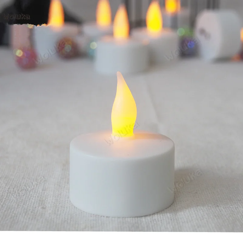 Simulation Charging candle Lamp evening wedding birthday Proposal Tea Room led electronic CD50 W02 | Лампы и освещение