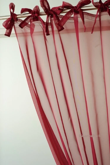 Популярные шторы на окна из тонкой вуали в немецком стиле 2 панели|voile window curtains|sheer