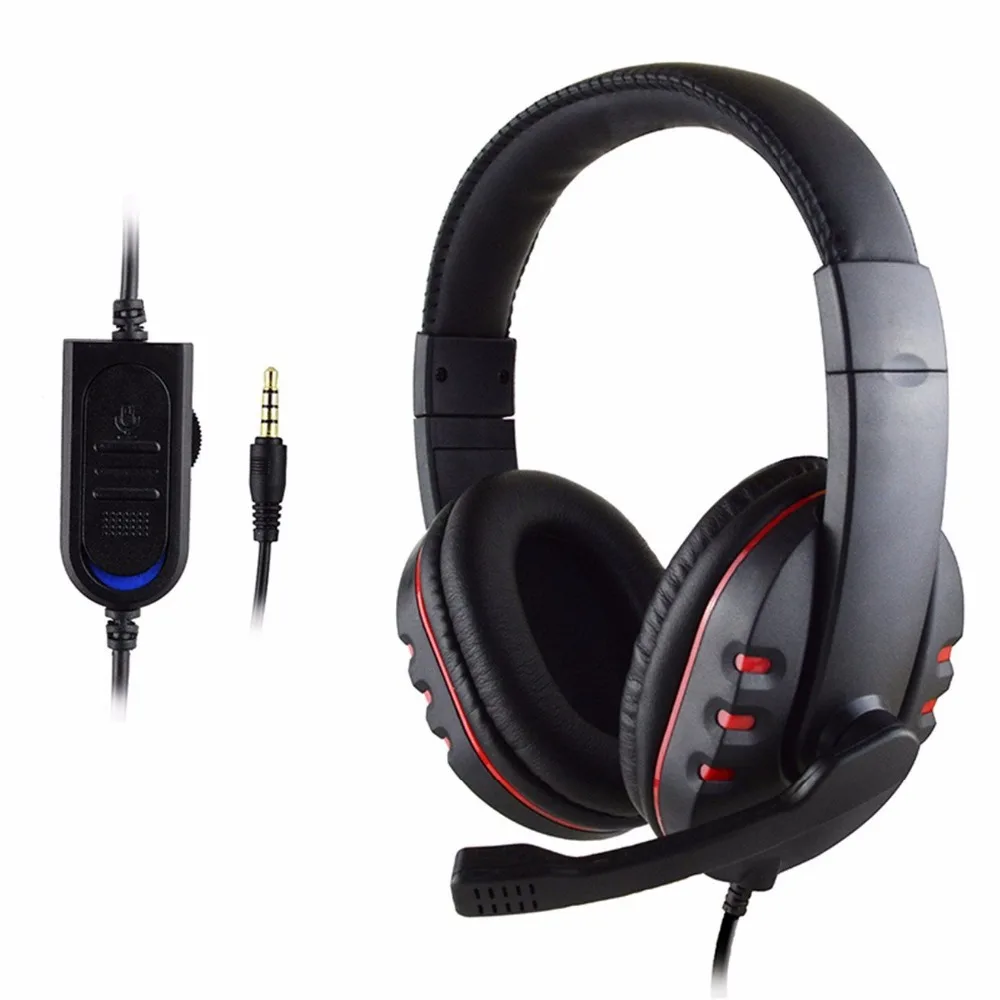 Наушники с микрофоном Hi-Fi игровая гарнитура компьютерные портативные наушники для ПК PS4 Xbox One Mobile