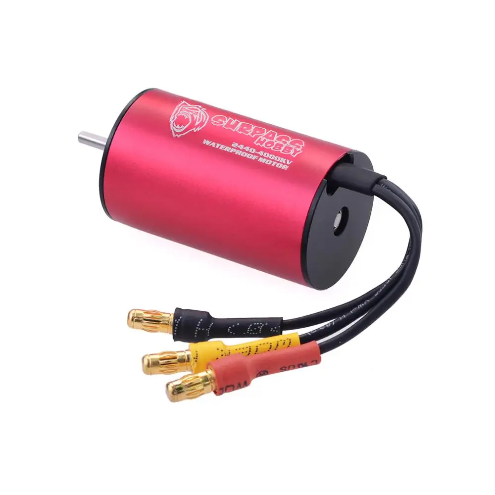 Surpass Hobby 2440 4000kv бесщеточный мотор + 35A скоростной контроллер ESC водонепроницаемый 2