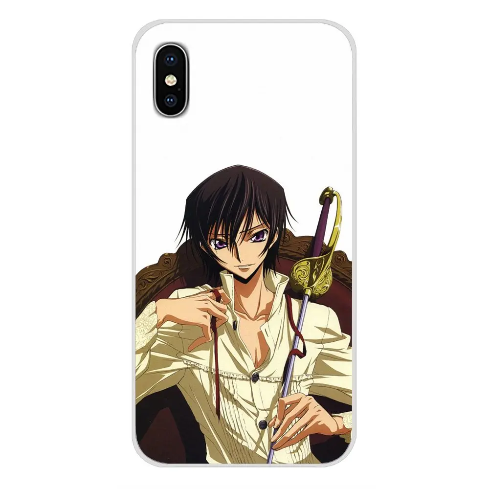 Для Apple iPhone X XR XS MAX 4 4S 5 5S 5C SE 6 6S 7 8 Plus ipod touch Аксессуары чехлы для телефонов код Geass |
