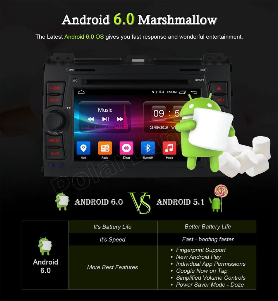 7 дюймовый 2 din Android 6 0 четырехъядерный автомобильный DVD плеер GPS Радио для Toyota Hilux VIOS