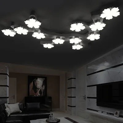 2017 постмодернизированная светодиодная люстра с регулируемой яркостью в форме