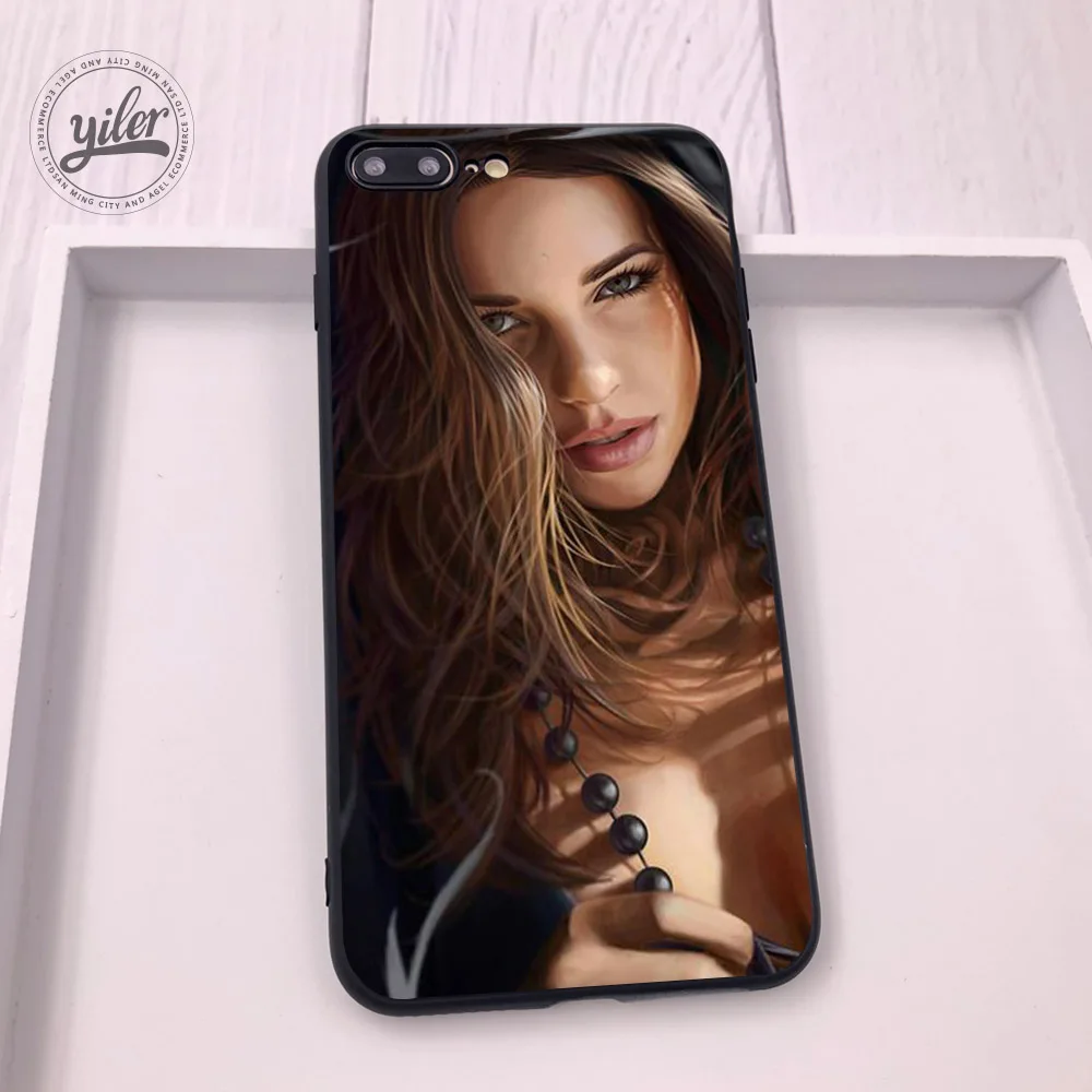 Модный черный чехол для девочек iPhone 11 Pro XS Max, чехол для телефона, чехол для iPhone XS XR 6 7 8 Plus чехол для iPhone 5 5S SE 6S