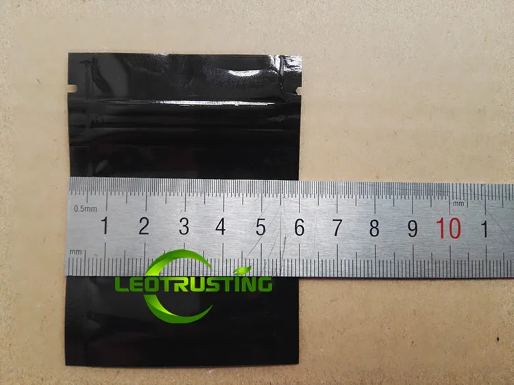 Leotrust 100 шт 7 цветов Глянцевая алюминиевая фольга Ziplock сумка плоская Нижняя блестящая фольга Упаковка мешок образец мешок порошок подарочные пакеты
