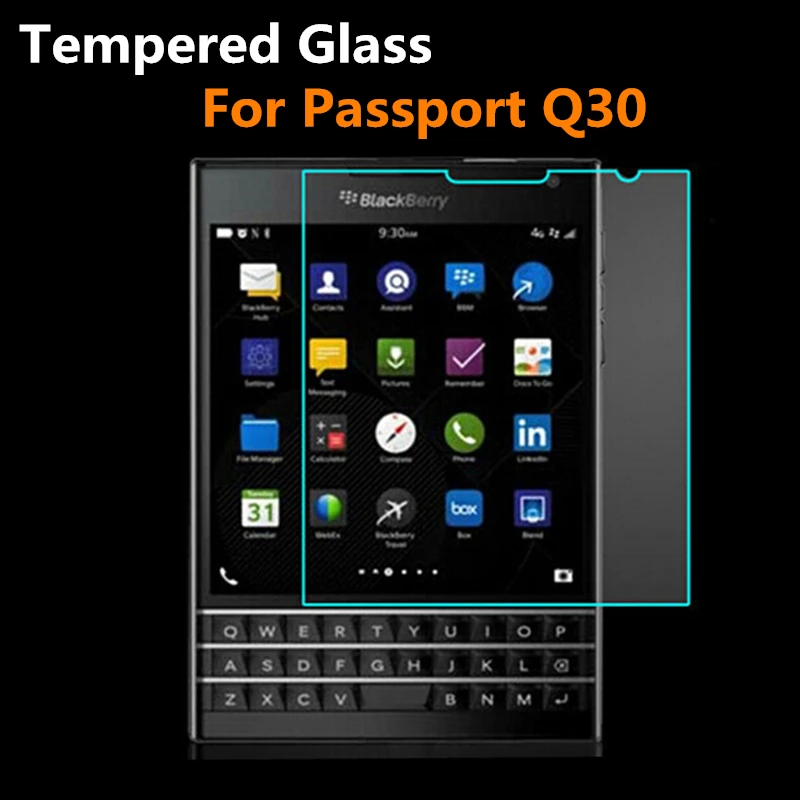 2 шт. Премиум для BlackBerry Passport Q30 закаленное стекло Защита экрана 2.5D 0 3 мм 9H BB