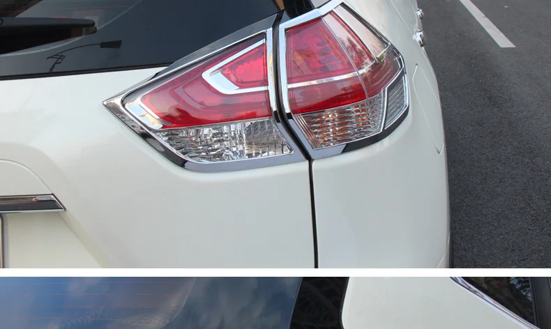 Для Nissan X-Trail T32- задний светильник, накладка на задний фонарь, XTrail X Trail ABS, хромированная отделка, аксессуары для стайлинга автомобилей