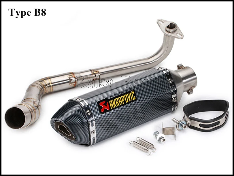 N-MAX 155 мотоцикл Akrapovic глушитель выхлопной трубы для Yamaha NMAX155 NMAX125 N MAX NMAX 155