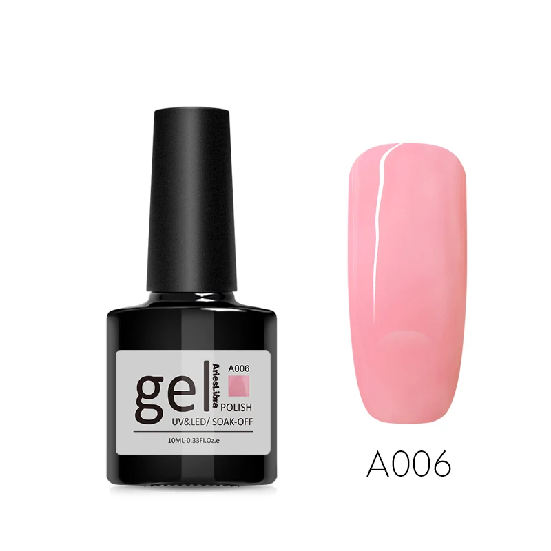 A006 AriesLibra Гель-лак для ногтей лак Vernis клей УФ лампа 10 мл замачиваемый лак светодиодный Гель-лак для ногтей - Цвет: A006