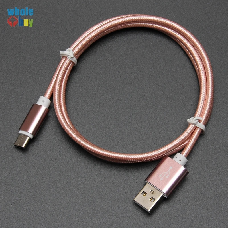 100 шт./лот, 0,25 м, 1,5 м, 1 м, 2 м, 3 м, нейлоновая оплетка, Тип C, Micro USB, 8-контактный кабель для синхронизации данных и зарядки для iPhone 6S, samsung, huawei, LG, htc