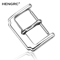 stainless steel watch buckle 16mm 18mm 20mm 22mm silver polished clasp watchband watch strap accessories