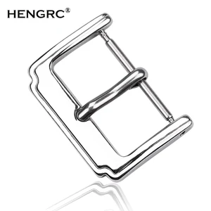 Пряжка из нержавеющей стали для часов 16 мм 18 мм 20 мм 22 мм Серебристая полированная застежка ремешок для часов аксессуары для часов