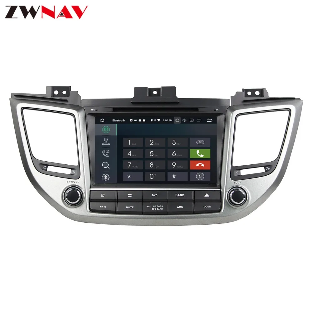 8 дюймов Автомобильный CD dvd-плеер Android 9,0 Автомобильный gps навигатор для HYUNDAI TUCSON/IX35 радио зеркало видео плеер