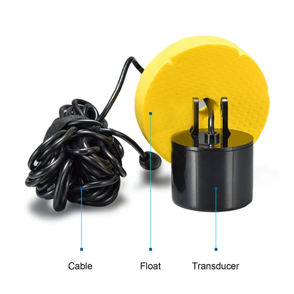 

FFC1108-1 Hot Sale Alarm 100M Portable Sonar LCD Fish Finders Fishing lure Echo Sounder Fishing Finder