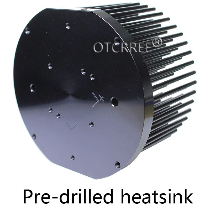 DIY CREE COB CXB3590 светодиодный светильник для выращивания с идеальным держателем 50-2303CR контактный плавник теплоотвод Meanwell драйвер 100 мм стеклянный объектив/Отражатель