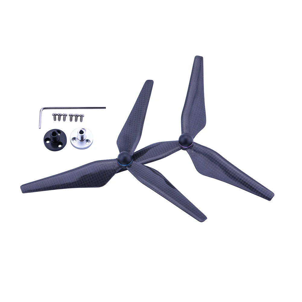 9450 S карбоновое волокно самоблокирующийся Пропеллер для Phantom 4 с тремя лезвиями