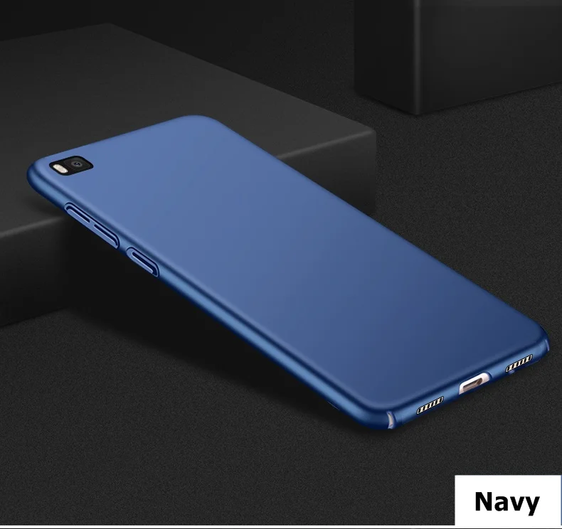 Чехол для Huawei P8 lite 2015 Ультратонкий ТПУ Жесткий стильный чехол-накладка гладкий
