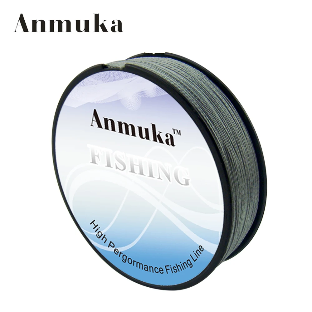 Anmuka Fishing Line Multifilament 100M Super Strong PE Braided 4 Strands Linha De Pesca Tackle Tool | Спорт и развлечения