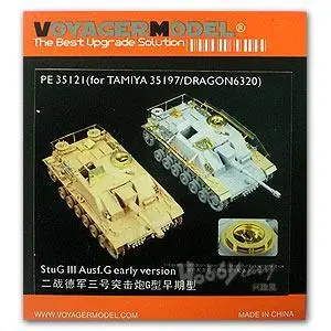 Pré-upgrade com Gravura de Metal Passatempo Modelo Vogager No. 3 Assalto Arma g d – t Knl Pe35121