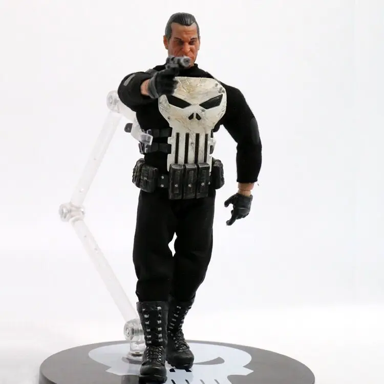 Mezco Marvel One: 12 коллективный Каратель BJD Фигурка Статуя Модель игрушка кукла подарок