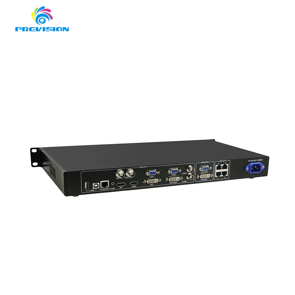 Novstar 2019 v x 4s светодиодный видео процессор включают в себя CVBS2 VGA2 DVI1 HDMI1 DP1 и SDI1 для