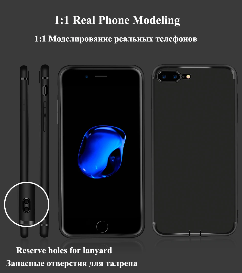 Чехол Fortnited Battle Royale для iPhone 7 Plus защитный чехол-накладка из мягкого силикона
