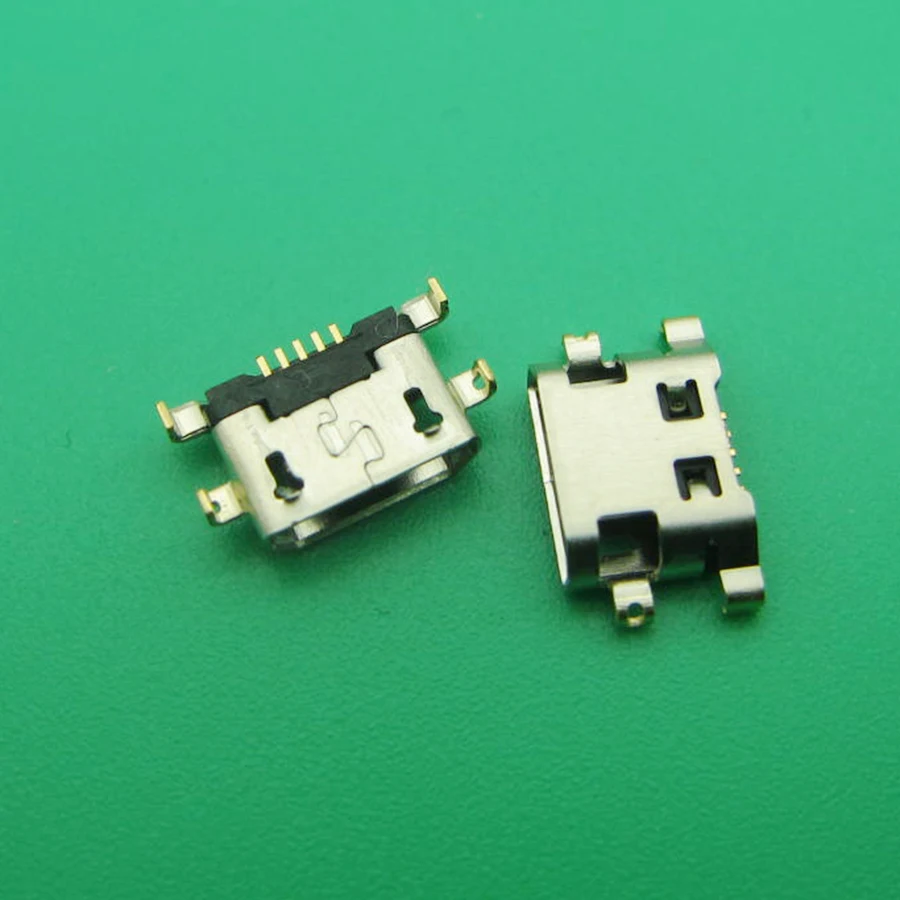 2 шт. мини микро USB разъем для зарядки ALCATEL POP 3 OT 5015 5015X 5015D POP3 док станция зарядный