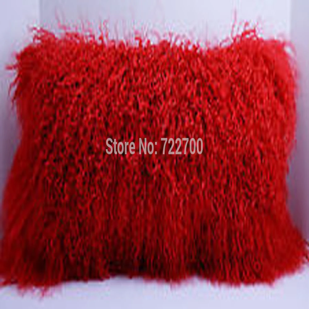 Настоящая монгольская меховая наволочка винтажный стиль наволочки для стула из