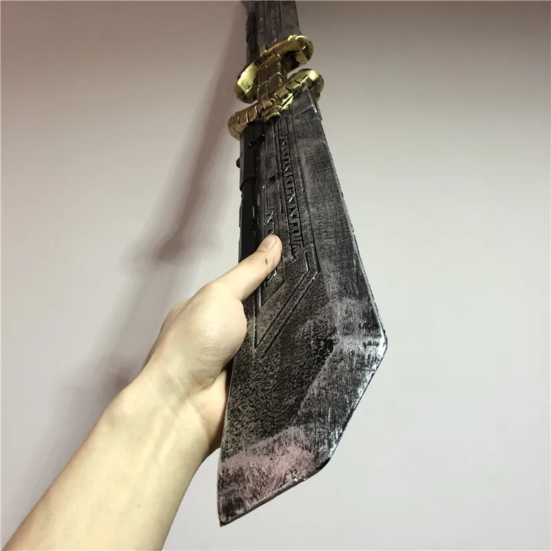 1:1 Thanos Double-edged Knife Sword 110cm Cosplay Decoration Weapon Model Figure Gift Movie Role Playing Safety PU