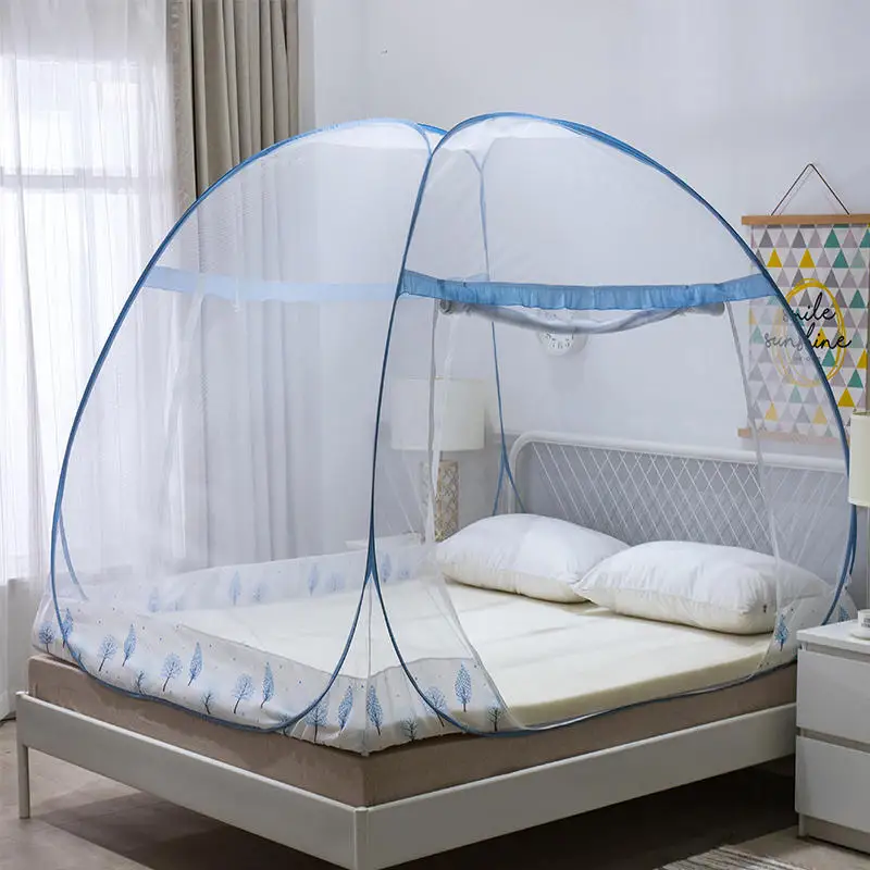 Многоцветная двухсекционная москитная сетка для взрослых дома и улицы