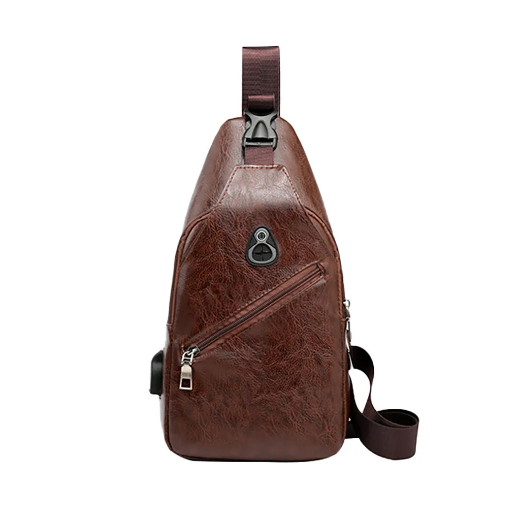 Полезная поясная сумка летняя Мужская Уличная искусственная кожа Студенческая