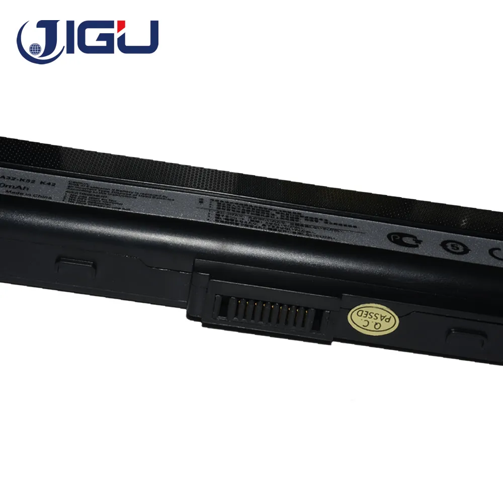 JIGU 6 ячеек Аккумулятор для ноутбука ASUS K42 K52 A52 A52F A52J A31 A32 A41 A42 K52|laptop battery|6 cell laptop