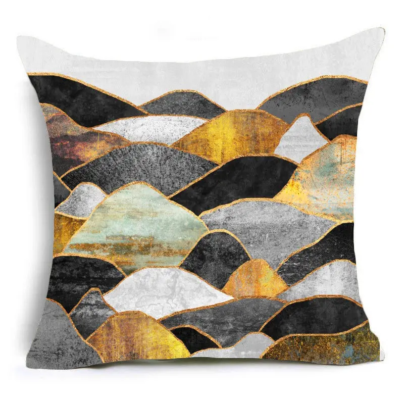 Monily скандинавские красочные геометрические льняные наволочки для спальни