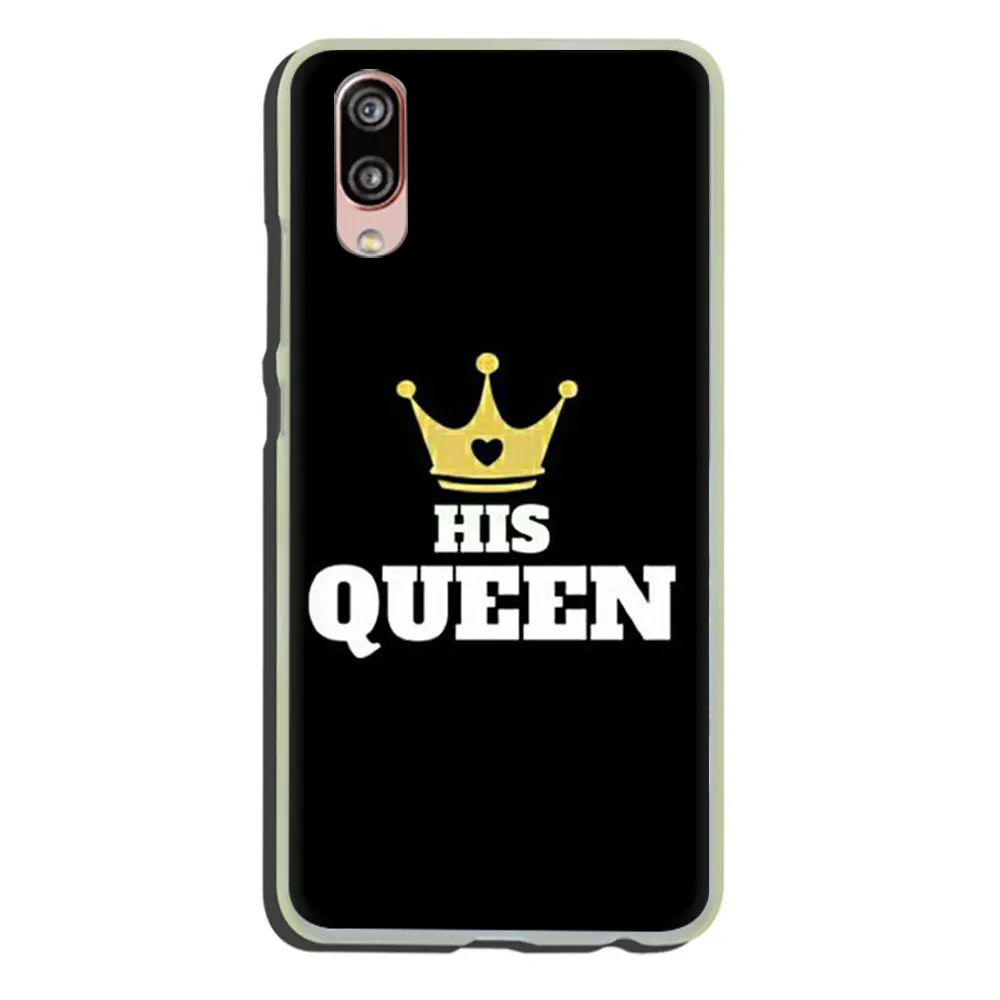 Жесткий чехол для телефона King queen для влюбленных пар для huawei P30 P20 P8 P9 P10 Lite Mini Pro P smart Plus - Цвет: H2